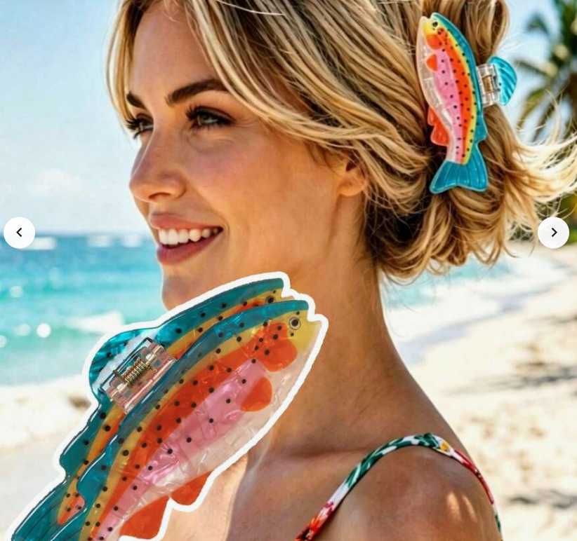 Catch of the Day Hair Clip