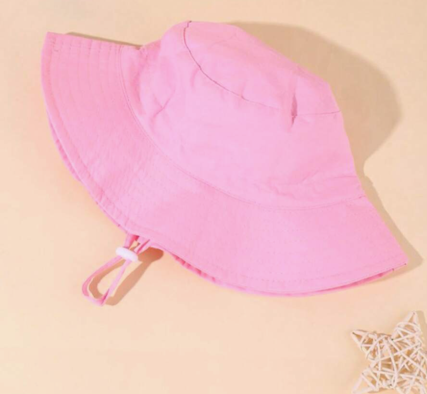 Little Angler Bucket Hat Celine Cast Co. Logo