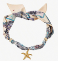 Tidal Starfish Scarf Necklace